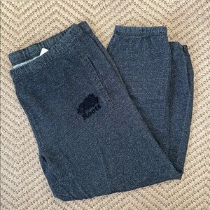 Roots - Classic Cozy Sweat Pants - Charcoal Black - XXL
